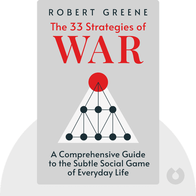 The 33 Strategies of War audiobook cover - A Comprehensive Guide to the Subtle Social Game of Everyday Life