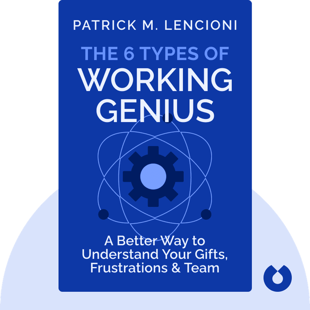 The 6 Types of Working Genius cover