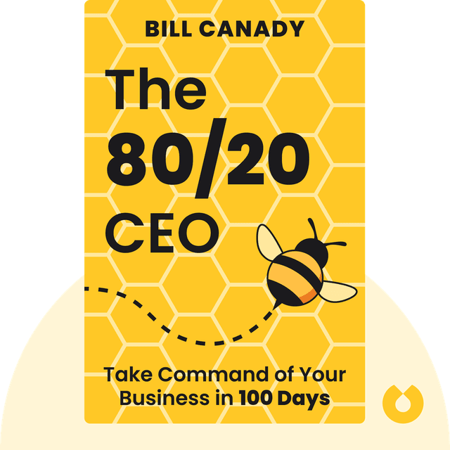 The 80/20 CEO audiobook cover - Take Command of Your Business in 100 Days