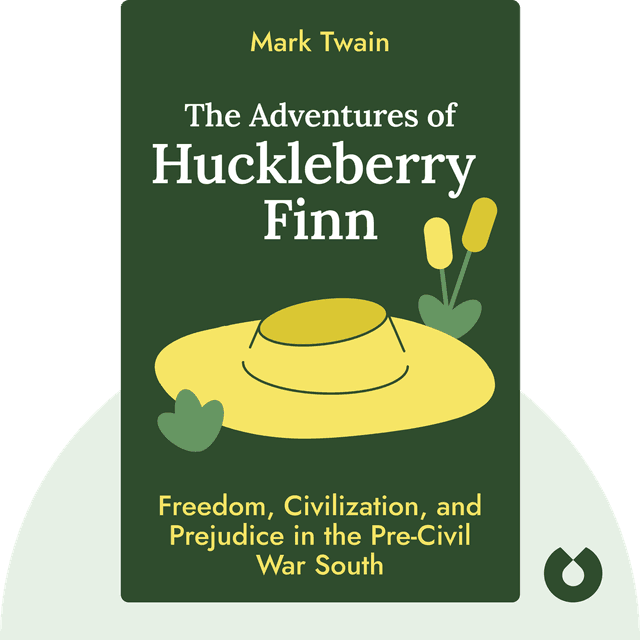 The Adventures of Huckleberry Finn audiobook cover - Freedom, Civilization, and Prejudice in the Pre-Civil War South