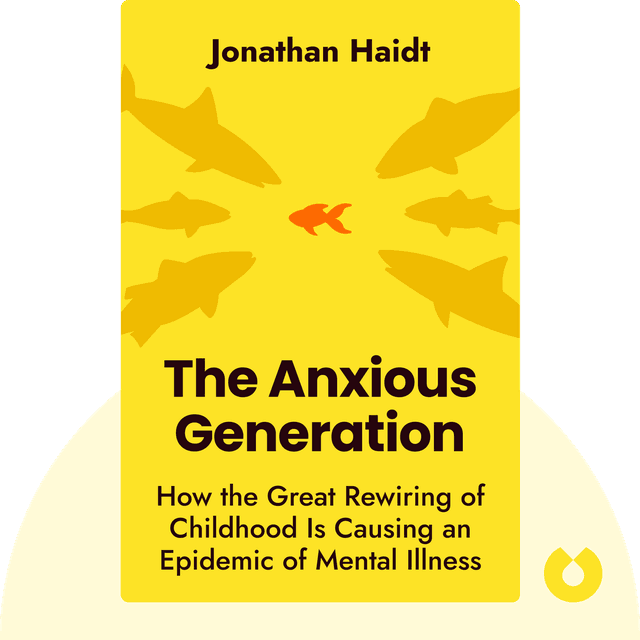The Anxious Generation audiobook cover - How the Great Rewiring of Childhood Is Causing an Epidemic of Mental Illness