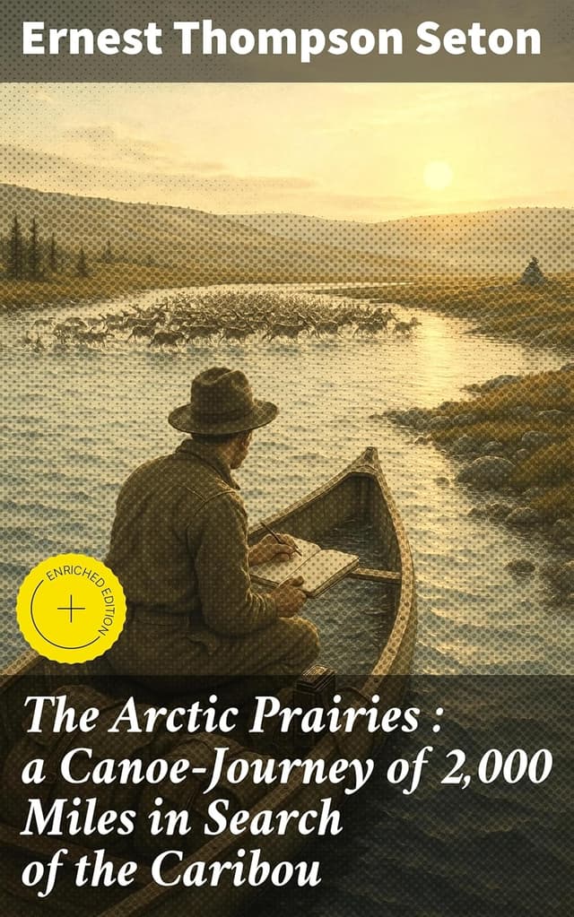 The Arctic Prairies (Full Version) audiobook cover - In 1907 Ernest Thompson Seton launches a canoe into Canada’s immense northern river system, chasing the caribou into the Barren Grounds—only to find that endurance, human character, and the hard beauty of the land become the real quarry.