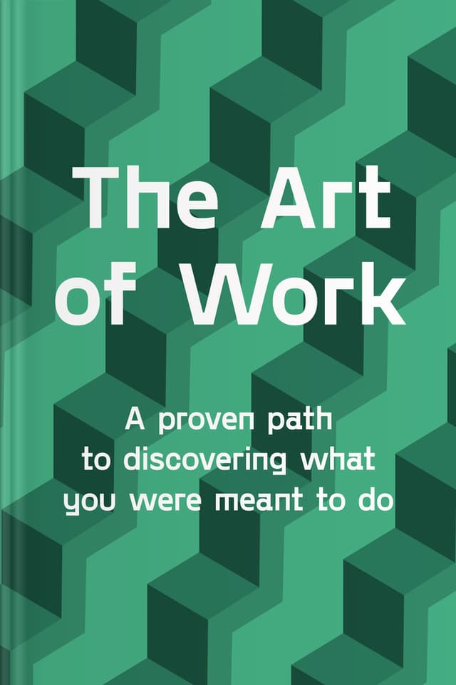 The Art of Work audiobook cover - Many people feel stuck in work that pays the bills but doesn’t feed the soul; this gentle guide explores how purpose is revealed through principles, action, supportive relationships, resilient learning, and a patient commitment to becoming the kind of person whose work truly matters.