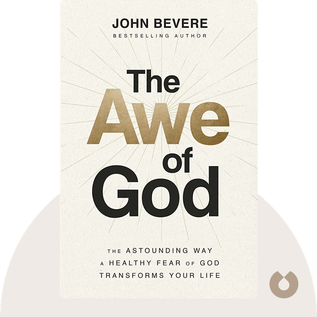 The Awe of God audiobook cover - The Astounding Way a Healthy Fear of God Transforms Your Life