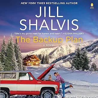 The Backup Plan audiobook cover - Three estranged heirs are forced to live and renovate a famous Tahoe inn together—an anxious librarian, a runaway grease-monkey, and a guarded contractor—until secrets, grief, and an old crush collide, and the “no feelings” rules start breaking fast.
