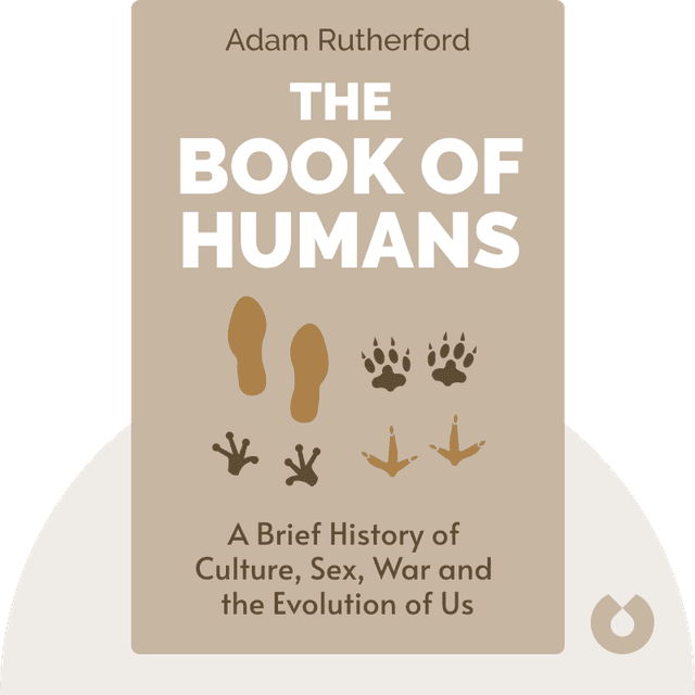 The Book of Humans audiobook cover - A Brief History of Culture, Sex, War and the Evolution of Us