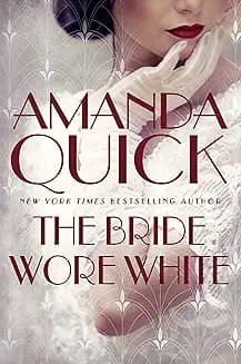 The Bride Wore White audiobook cover - A dream-reading psychic who’s trying to start over wakes beside a murdered heir in a bloodstained wedding gown—then gets forced into a high-society trap where every secret, every “vision,” and every kiss could be the next step toward fire, scandal, and death.