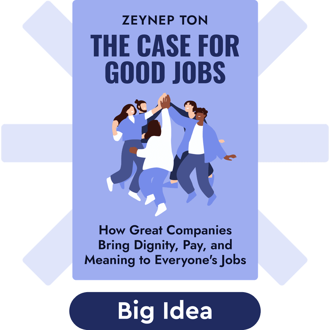 The Case for Good Jobs cover