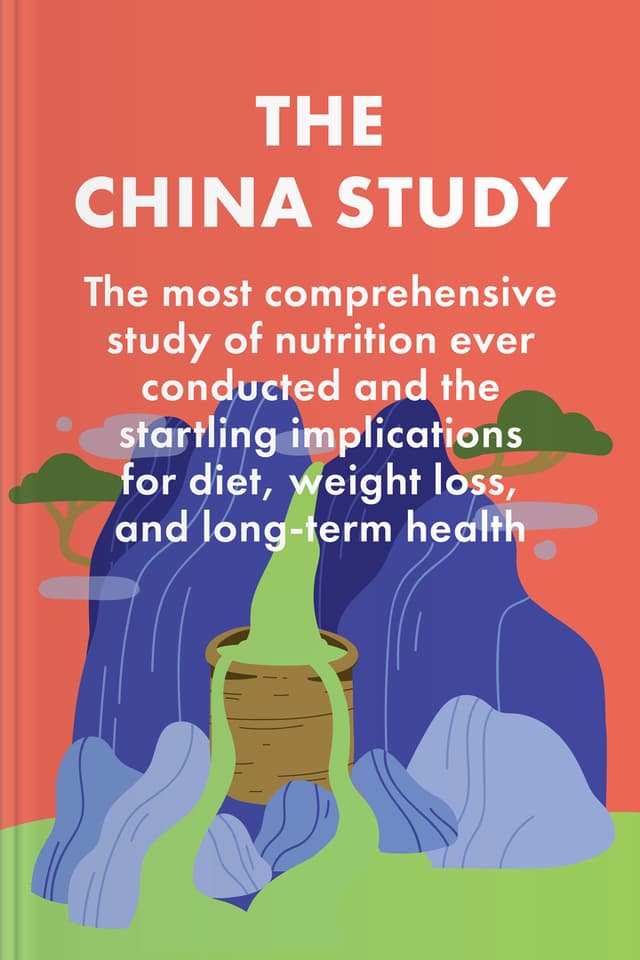 The China Study audiobook cover - This gentle, science-rooted walkthrough explores why protein is culturally revered, how animal-based foods may promote chronic disease, and how a whole-food, plant-based way of eating can support long-term health—without complicated rules or deprivation.