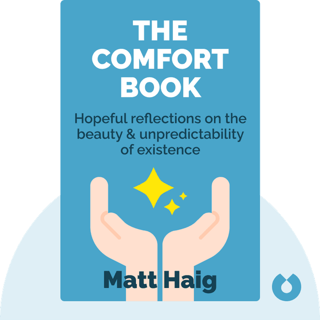 The Comfort Book audiobook cover - Hopeful Reflections on the Beauty and Unpredictability of Existence