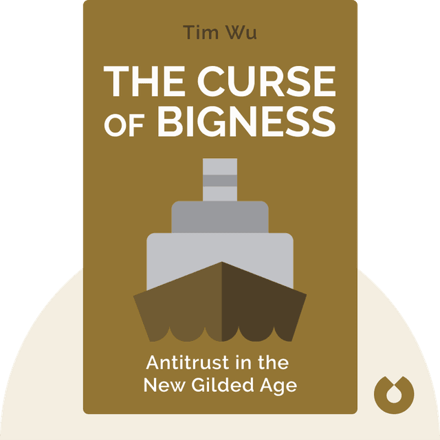 The Curse of Bigness audiobook cover - Antitrust in the New Gilded Age