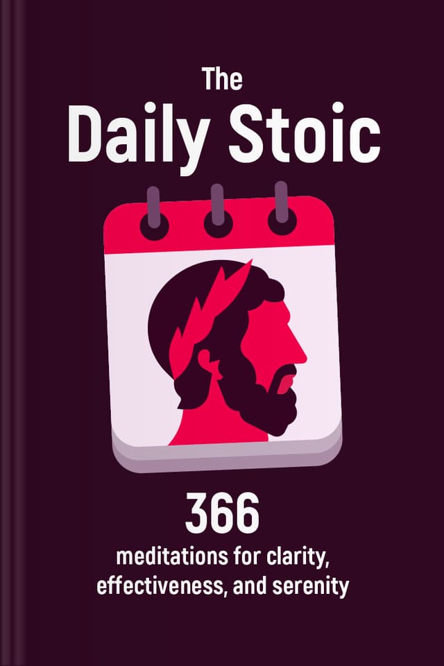 The Daily Stoic audiobook cover - Stoicism doesn’t ask anyone to become cold or detached—it offers a steady, human way to meet life with clarity, self-respect, and courage, even when emotions surge, plans collapse, or uncertainty feels louder than hope.