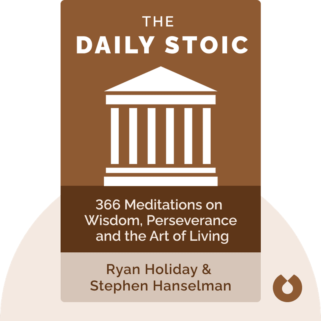 The Daily Stoic cover