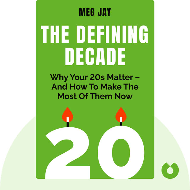 The Defining Decade audiobook cover - Why Your 20s Matter – and How to Make the Most of Them Now