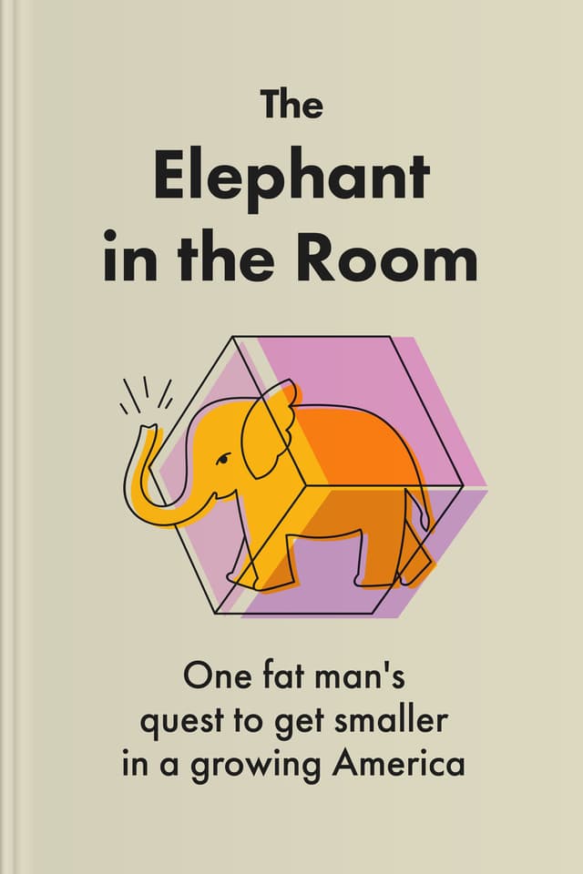 The Elephant in the Room audiobook cover - In a world where fast food is everywhere and shame can feel louder than hope, Tommy Tomlinson’s long struggle with obesity becomes a gentle invitation to self-honesty, small daily responsibility, and the quiet belief that change is possible—one choice at a time.