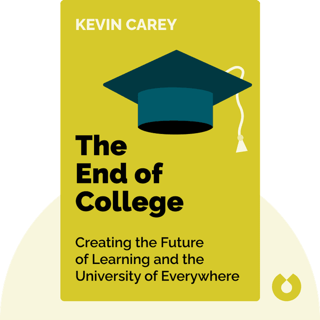 The End of College audiobook cover - Creating the Future of Learning and the University of Everywhere