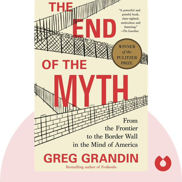 The End of the Myth audiobook cover - From the Frontier to the Border Wall in the Mind of America
