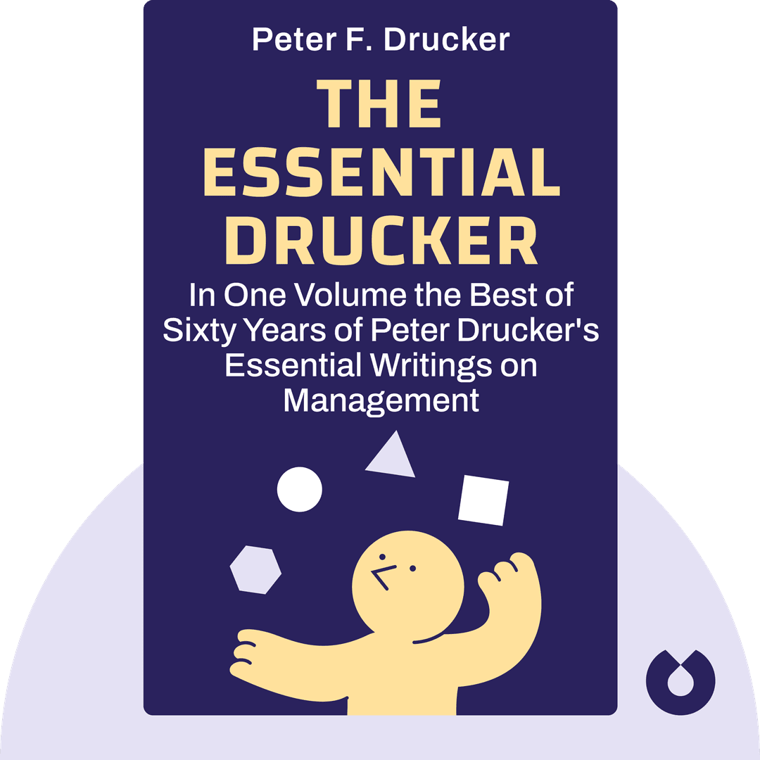 The Essential Drucker cover