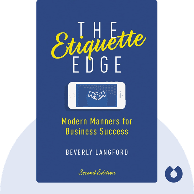 The Etiquette Edge audiobook cover - Modern Manners for Business Success