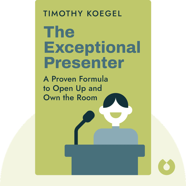 The Exceptional Presenter audiobook cover - A Proven Formula to Open Up and Own the Room