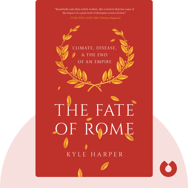 The Fate of Rome audiobook cover - Climate, Disease, and the End of an Empire