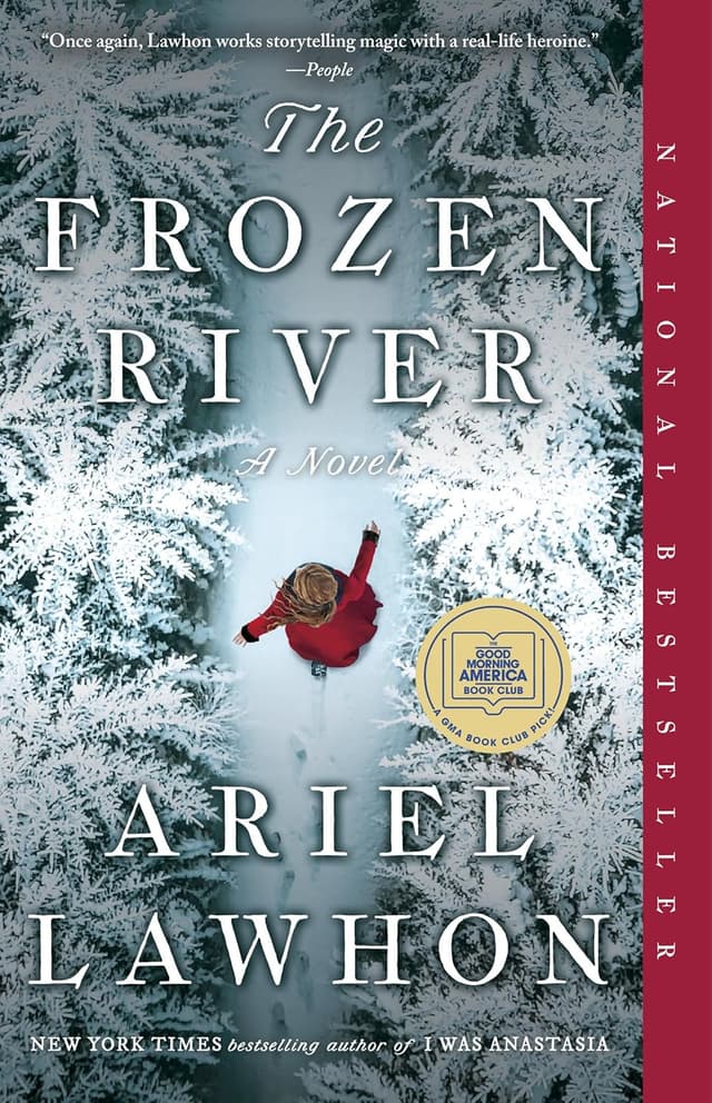The Frozen River audiobook cover - A brutal northern winter locks a Maine town under ice. A dead man is found in the river, a pastor’s wife swears she was raped by a judge, and midwife Martha Ballard—mother, healer, and keeper of hard truths—has to pull the town’s secrets into daylight. This is the story of justice scraped from frozen ground, and a woman who refuses to look away.