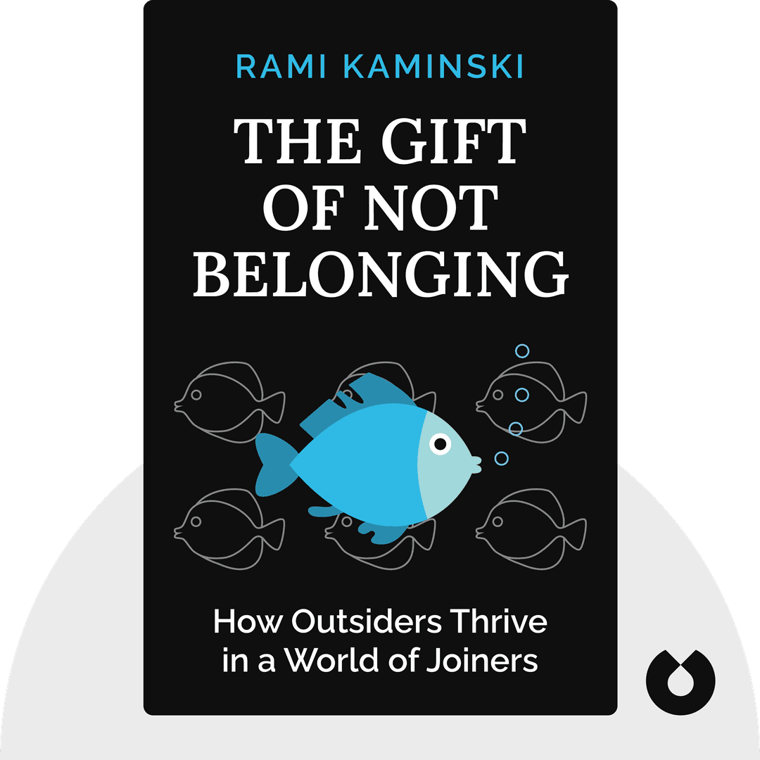 The Gift of Not Belonging cover