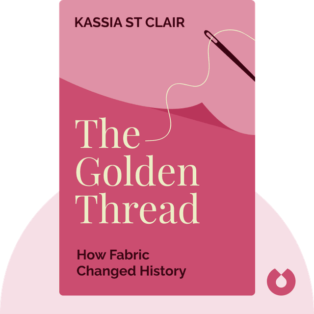 The Golden Thread audiobook cover - How Fabric Changed History