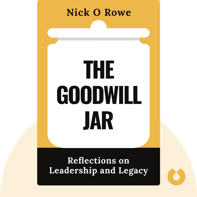 The Goodwill Jar audiobook cover - Reflections on Leadership and Legacy