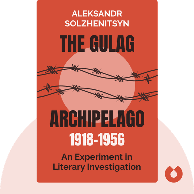 The Gulag Archipelago 1918-1956 audiobook cover - An Experiment in Literary Investigation