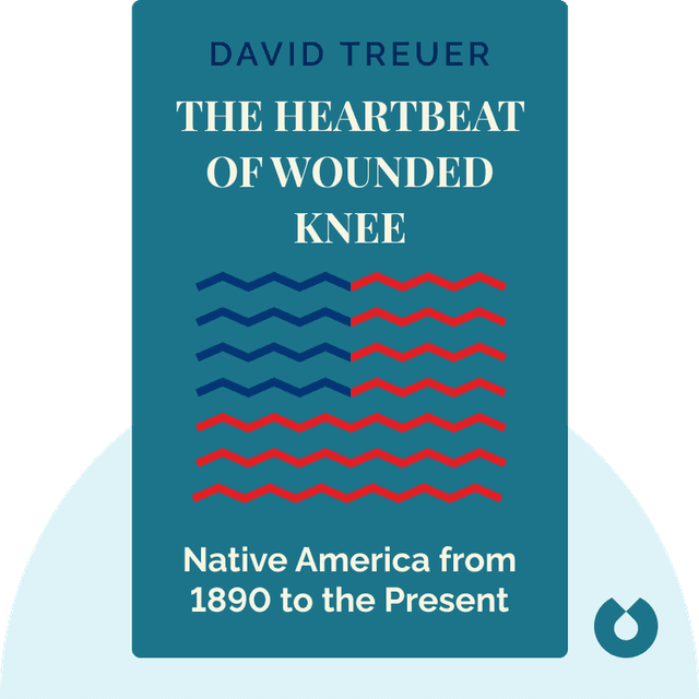 The Heartbeat of Wounded Knee audiobook cover - Native America from 1890 to the Present