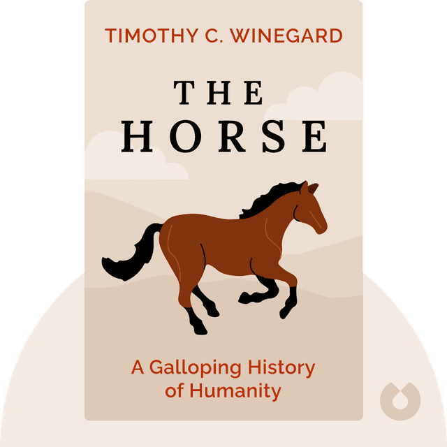The Horse audiobook cover - A Galloping History of Humanity