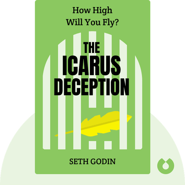 The Icarus Deception audiobook cover - How High Will You Fly?