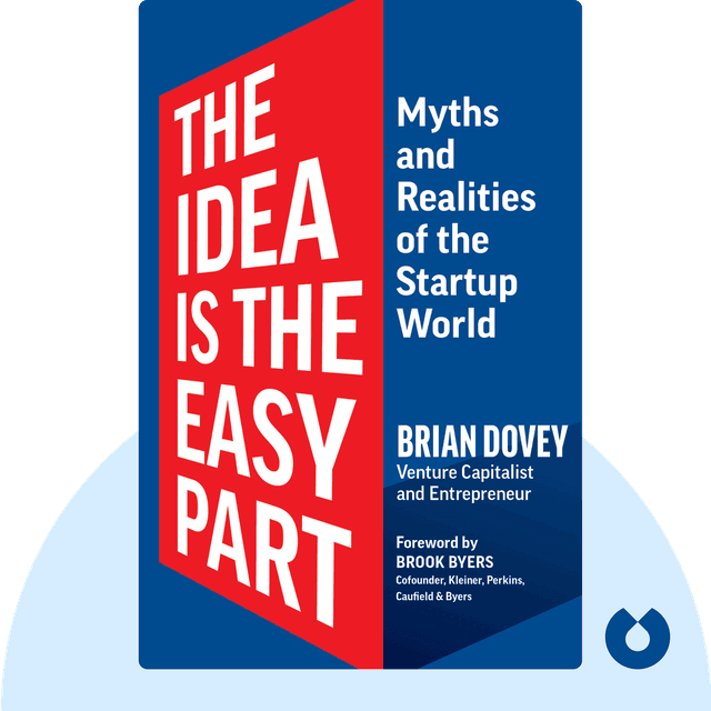 The Idea Is the Easy Part audiobook cover - Myths and Realities of the Startup World