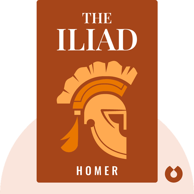 The Iliad audiobook cover - The Greek Epic on the End of the Trojan War and Achilles’ Wrath