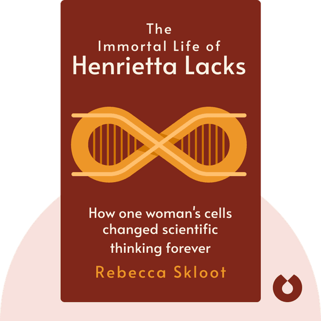 The Immortal Life Of Henrietta Lacks audiobook cover - How one woman's cells changed scientific thinking forever.