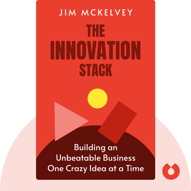 The Innovation Stack audiobook cover - Building an Unbeatable Business One Crazy Idea at a Time