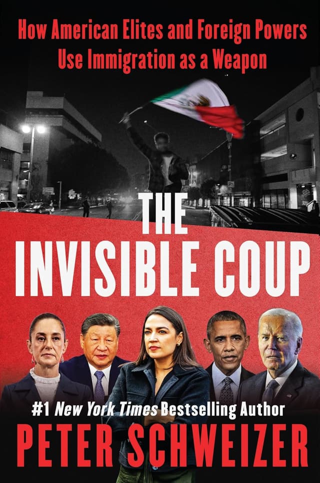 The Invisible Coup audiobook cover - This book argues that mass migration is being used as a strategic weapon—by foreign governments, ideological movements, and U.S. political actors—creating long-term leverage inside American institutions long after border crossings slow down.