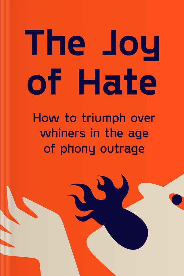 The Joy of Hate audiobook cover - In a world where “tolerance” is sometimes used to shame, silence, and provoke, this gentle guide helps listeners recognize phony outrage, practice thoughtful discernment, and choose calmer, more meaningful ways to respond—without losing compassion or personal freedom.