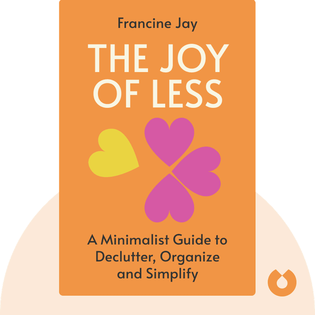 The Joy of Less cover