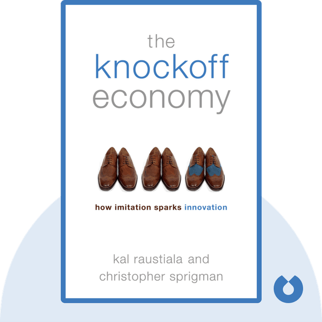 The Knockoff Economy audiobook cover - How Imitation Sparks Innovation