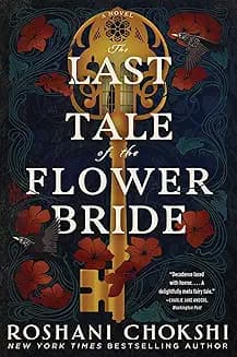 The Last Tale of the Flower Bride audiobook cover - A scholar marries a wealthy, fairy-tale-obsessed woman on one condition—never pry into her past—but when a dying aunt summons them to a haunted estate, his curiosity unlocks a buried truth that turns love into a knife and memory into a trap.