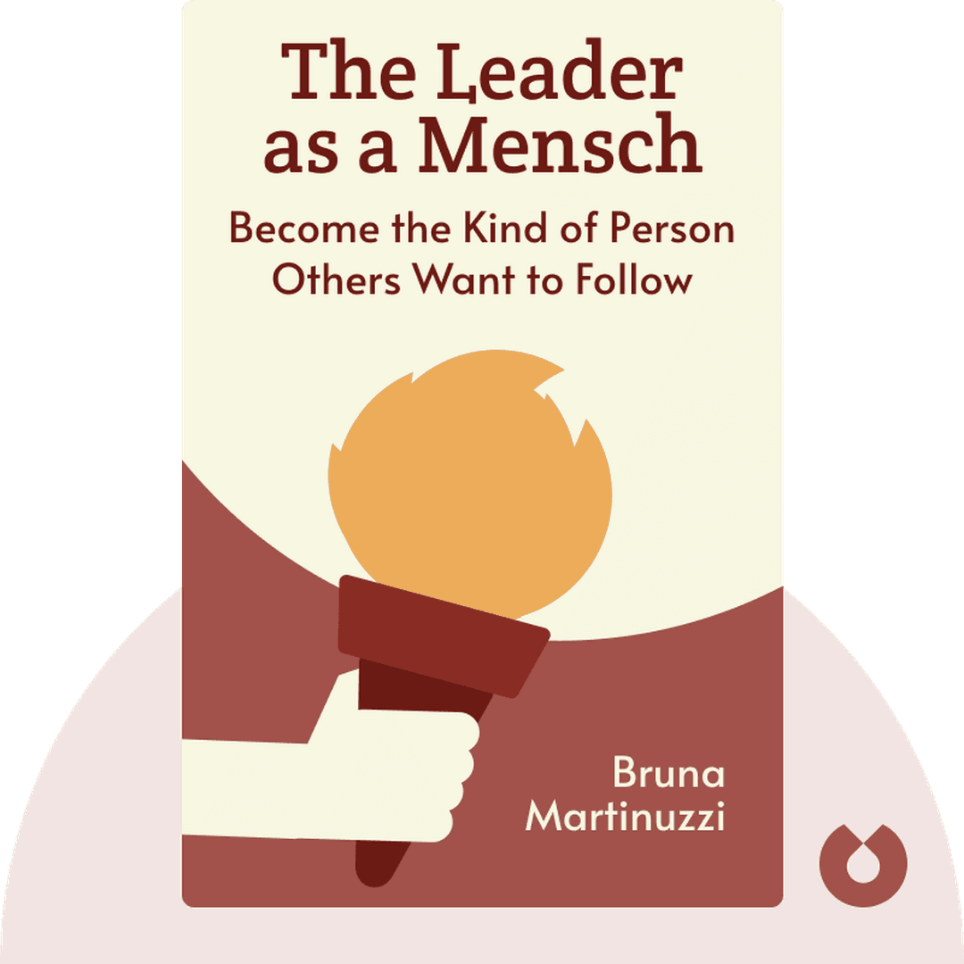 The Leader as a Mensch cover