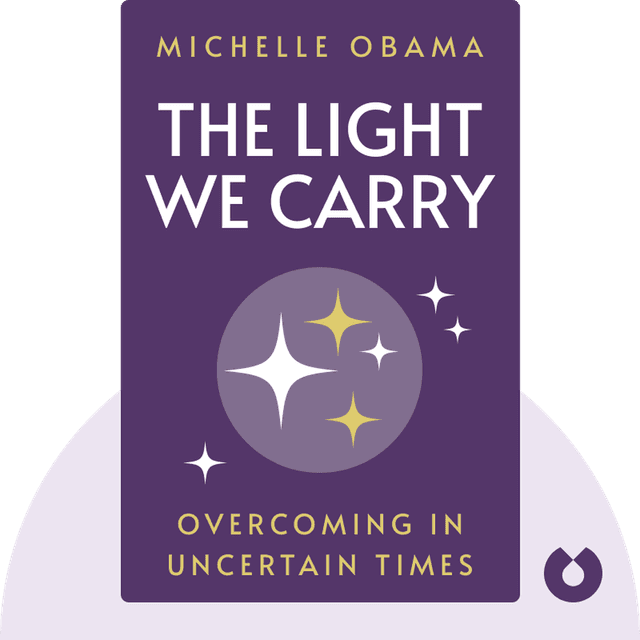 The Light We Carry audiobook cover - Overcoming in Uncertain Times