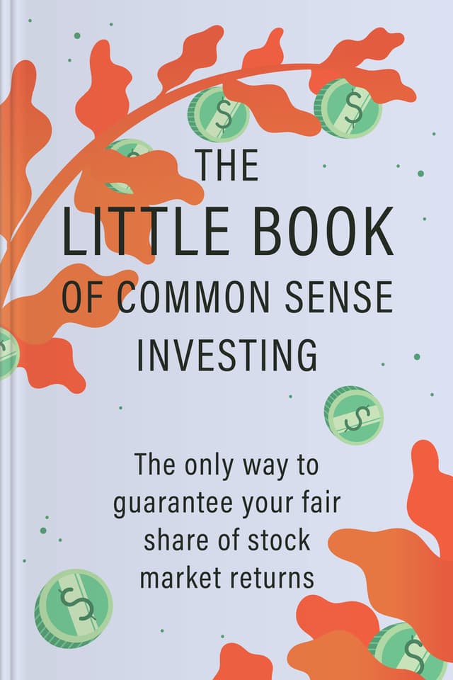 The Little Book of Common Sense Investing audiobook cover - This gentle guide distills John Bogle’s core message: instead of chasing “winning” stocks or flashy funds, many investors can do better by quietly owning the whole market through low-cost index funds—and letting time, dividends, and discipline do the heavy lifting.