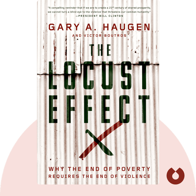The Locust Effect audiobook cover - Why the End of Poverty Requires the End of Violence