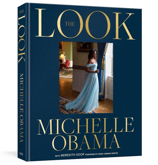 The Look audiobook cover - From a brown Sears dress to White House state dinners and a post-presidency braid era, Michelle Obama reveals how clothes, hair, and makeup became tools—sometimes armor, sometimes invitation—for identity, representation, and power under a relentless public gaze.