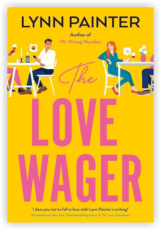 The Love Wager audiobook cover - A bartender’s humiliating one-night stand turns into relentless, laugh-out-loud banter—until a “who finds true love first” bet, a fake boyfriend weekend, and one disastrous secret force two accidental soulmates to risk the one thing they can’t afford to lose: their friendship.