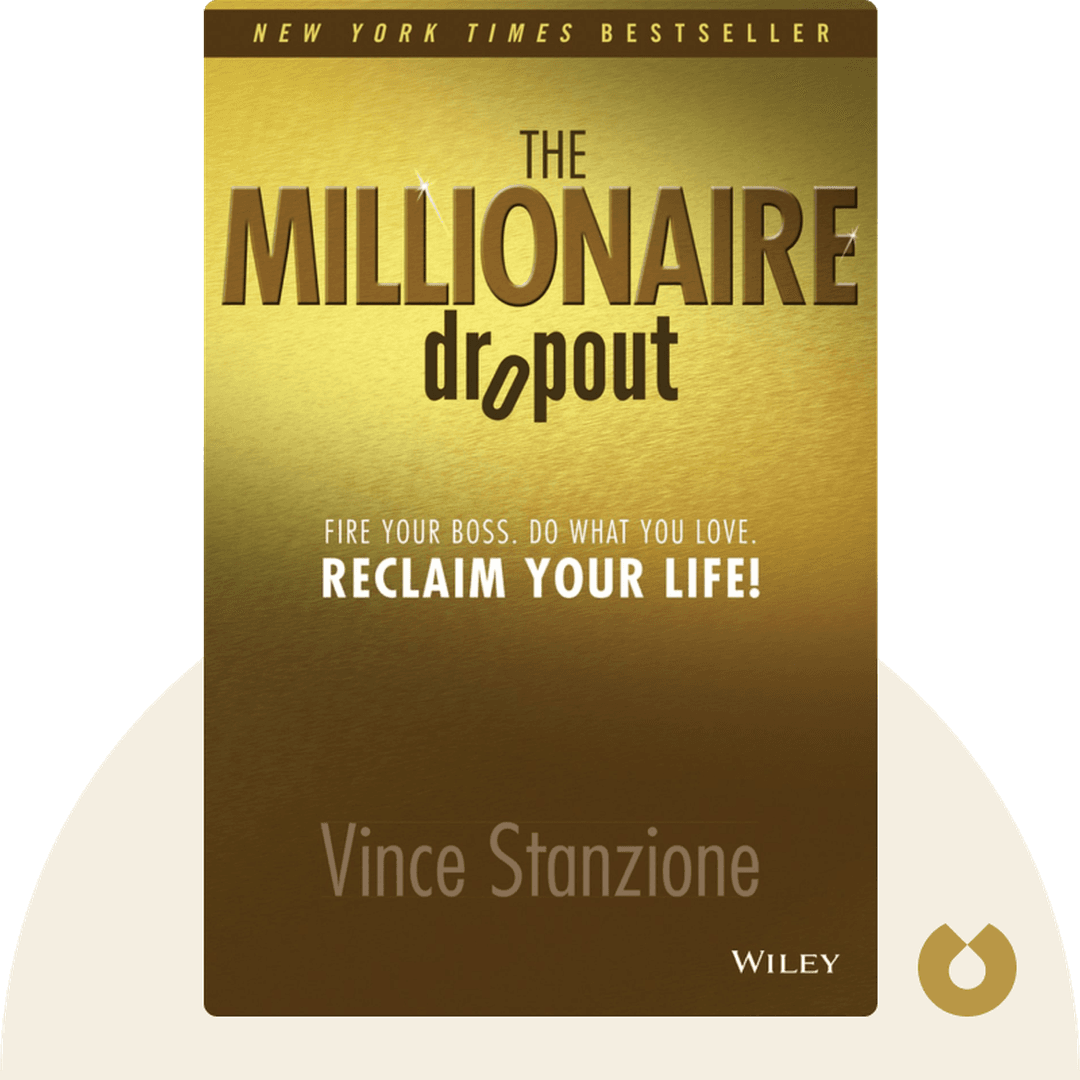 The Millionaire Dropout cover