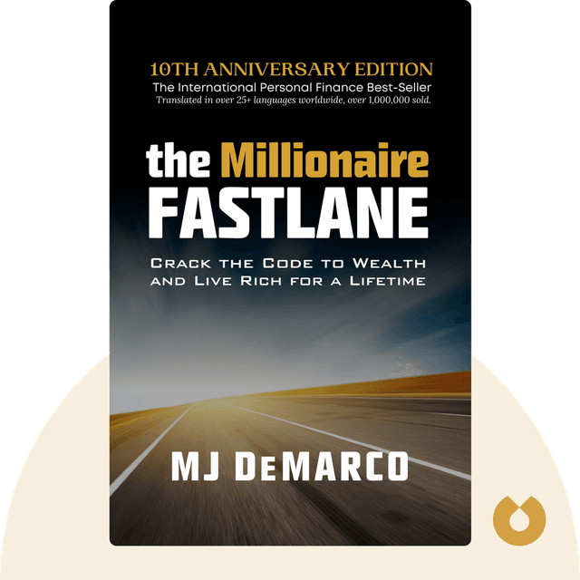 The Millionaire Fastlane audiobook cover - Crack the Code to Wealth and Live Rich for a Lifetime!